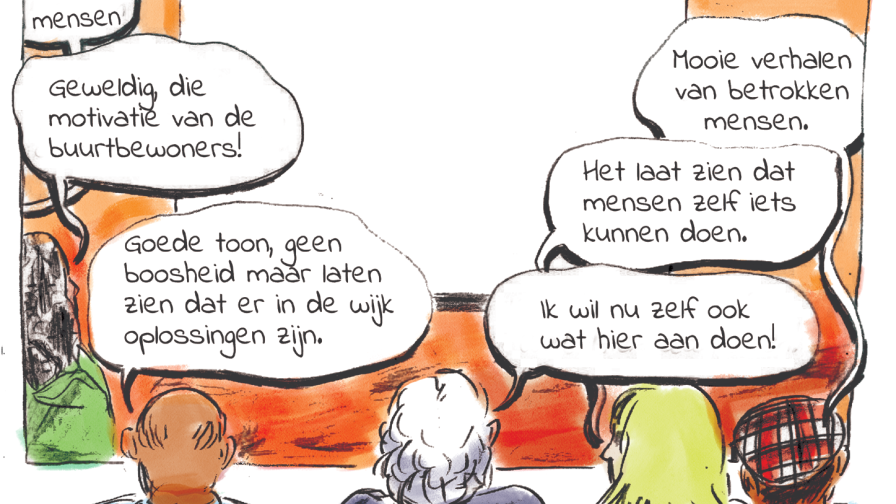 Plaatje uit de Stadsreporters Booklet