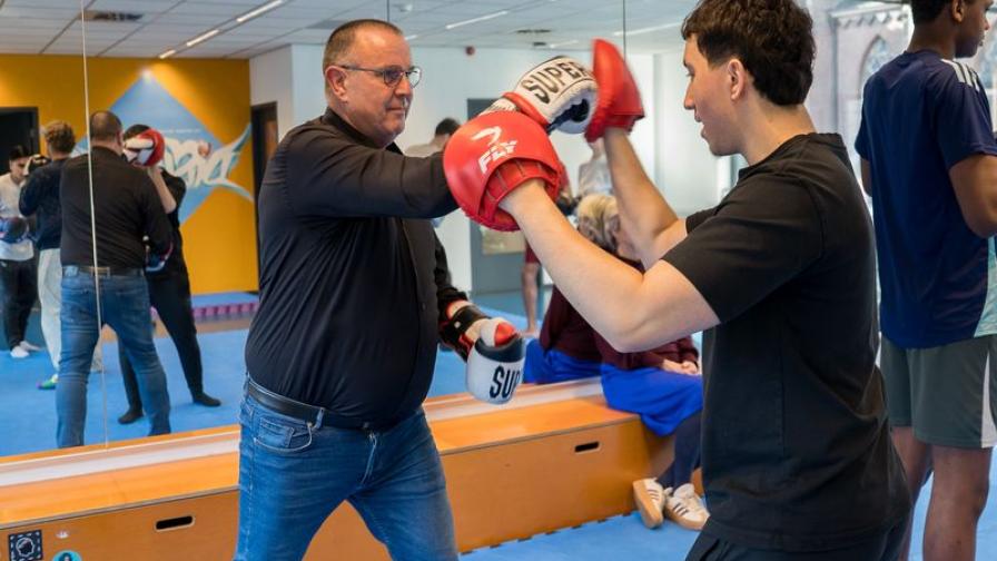 workshop boksen jongerenwerk en armoede