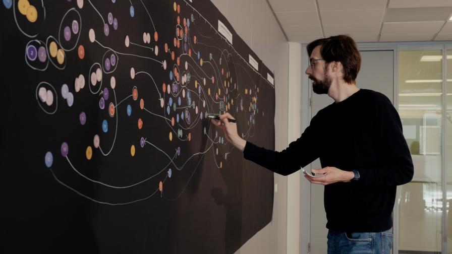 Foto van tijdens de workshop