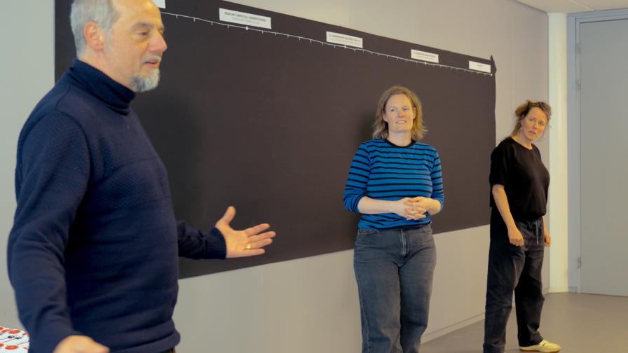 Foto van tijdens de workshop