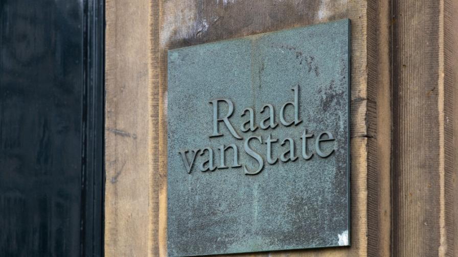 Raad van State- naambord