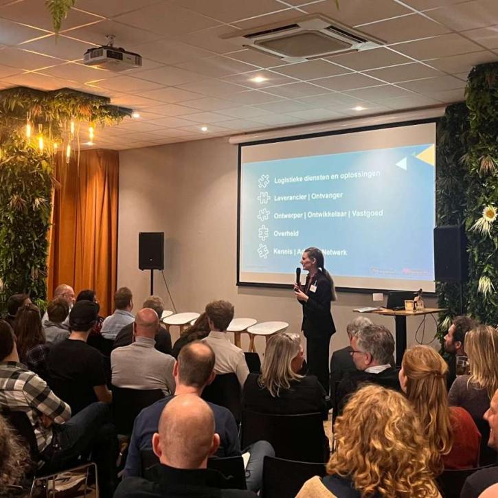 Spreker op event