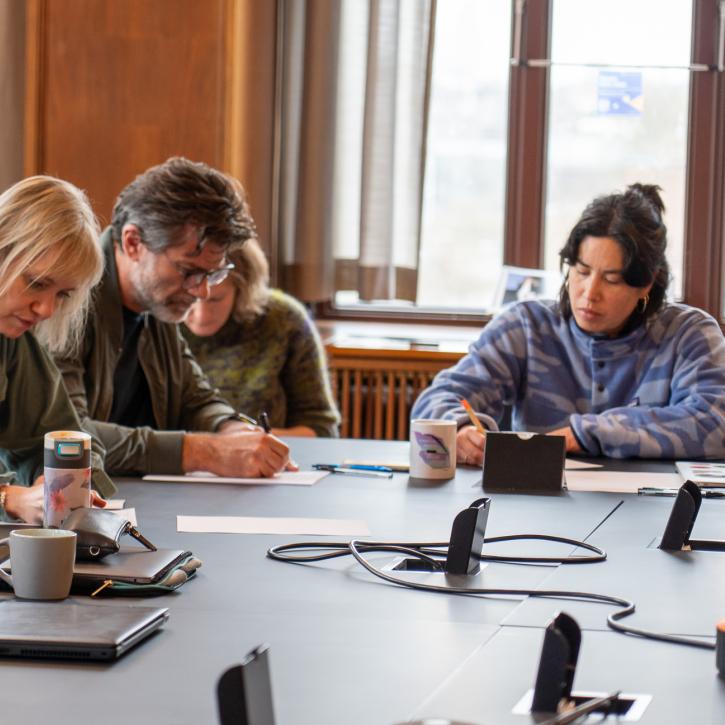 Foto tijdens de workshop