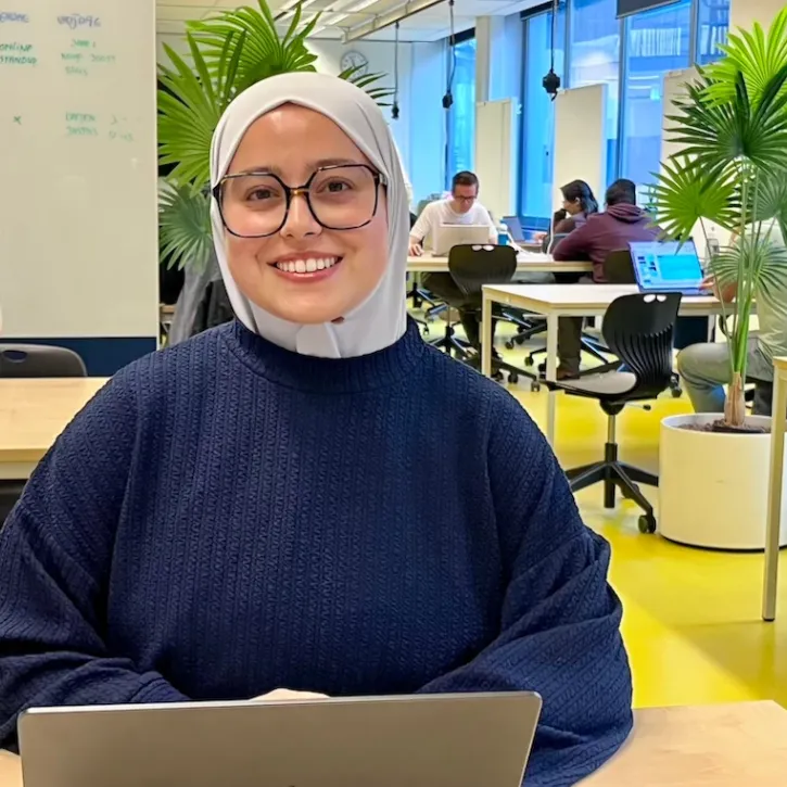 Khitam, student Ad Frontend Design & Development
