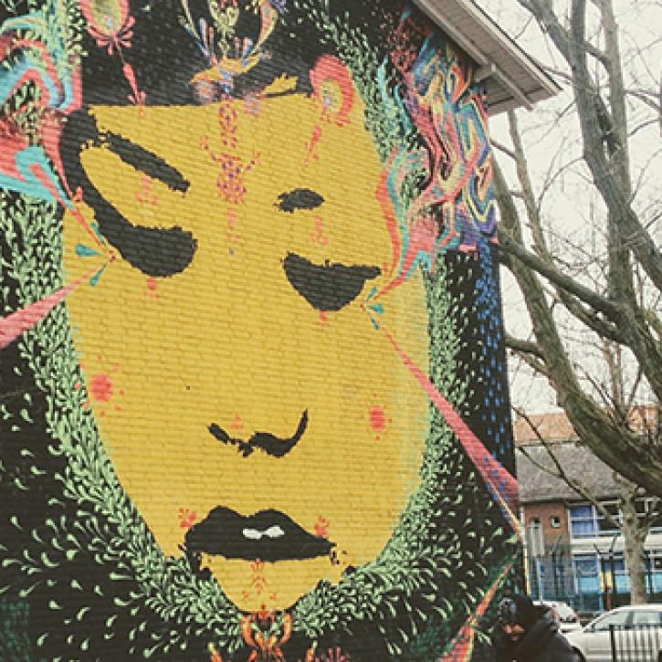 Streetart in Amsterdam Nieuw-West