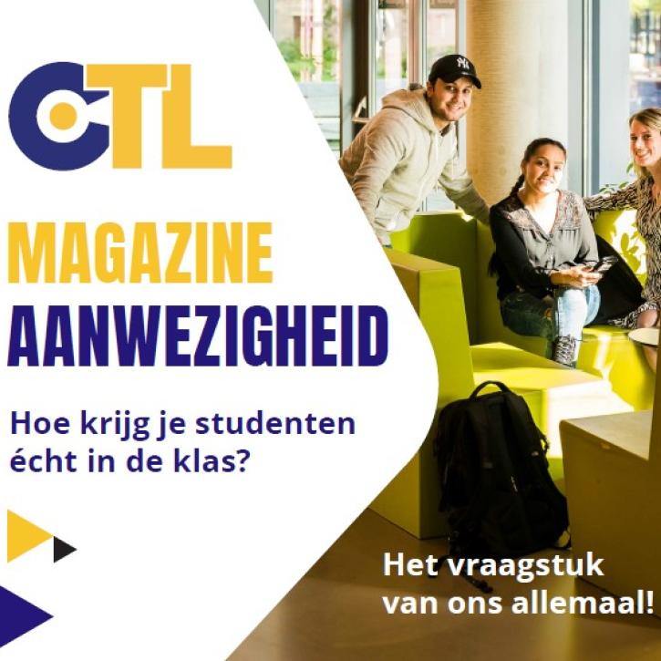Cover magazine aanwezigheid