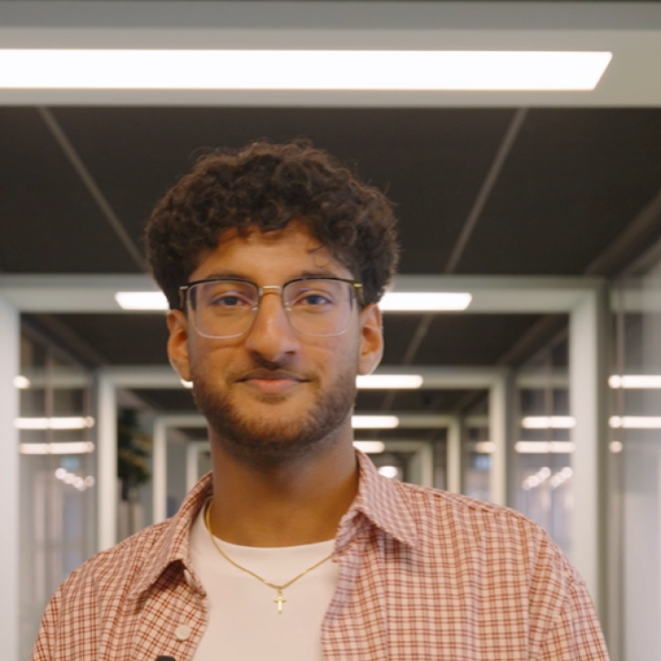 Isaac FDND student jaar 1