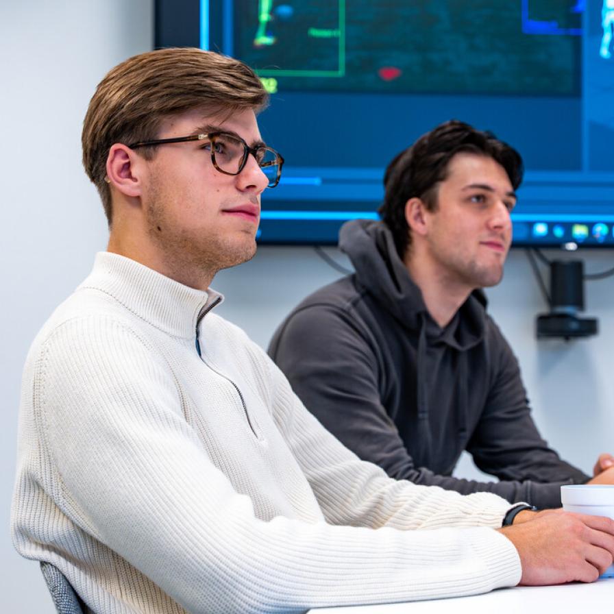 Studenten Fysiotherapie Tomas Groen en Daan Hubers