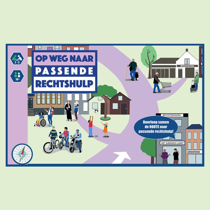 voorkant spel rechtshulp