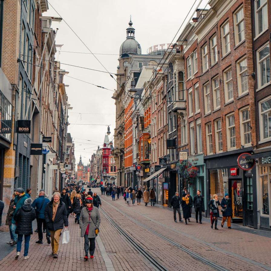 Winkelstraat Amsterdam