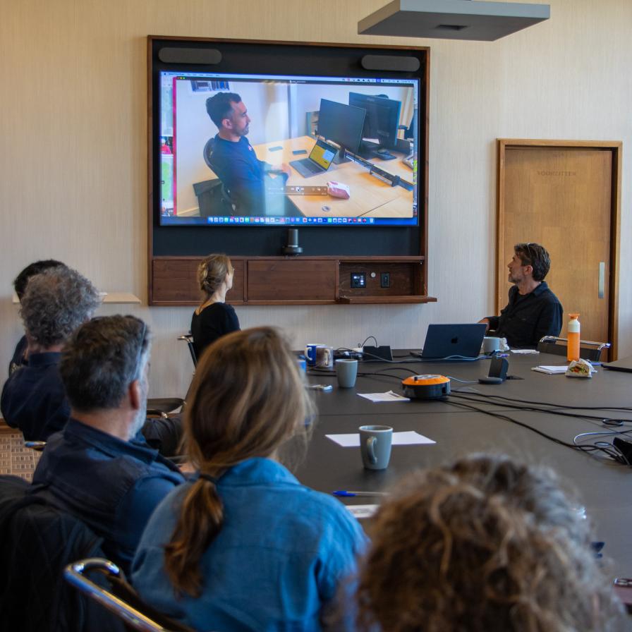 Foto van deelnemers tijdens de workshop