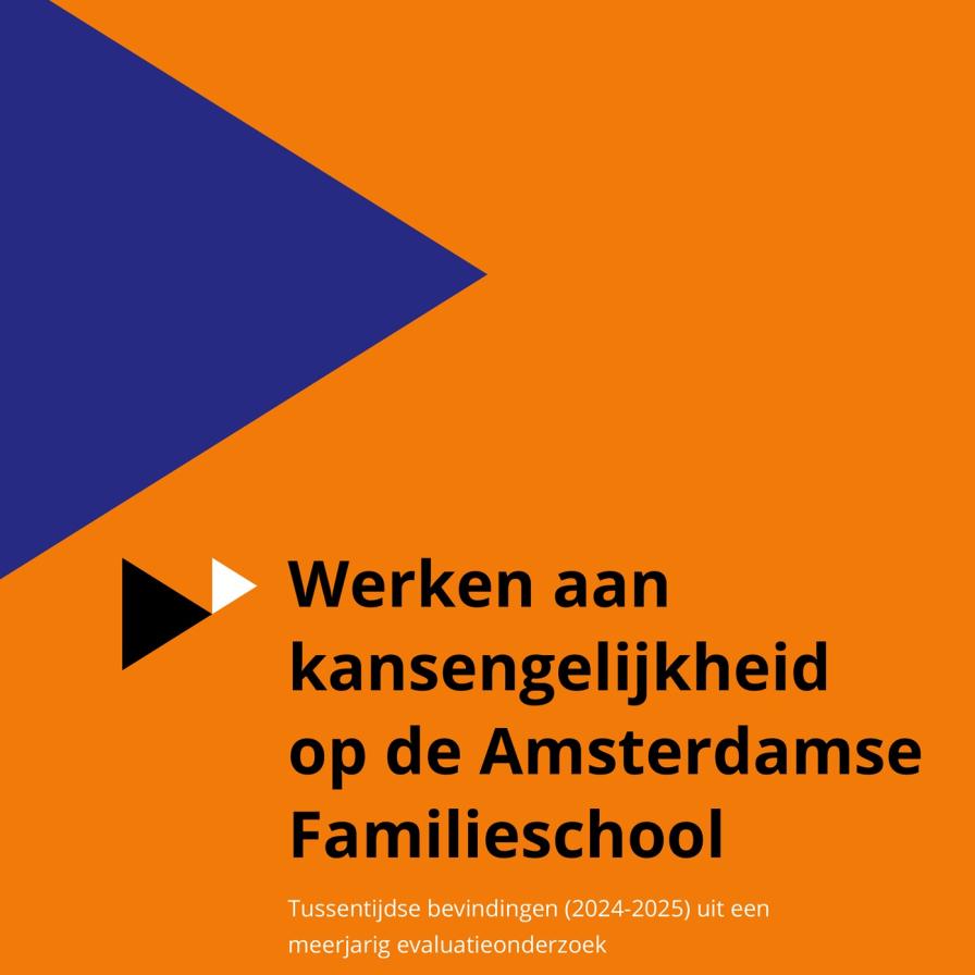 cover tussenrapportage Amsterdamse Familieschool