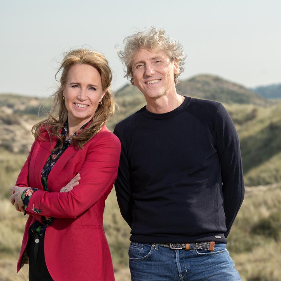 Helga van Leur en Reint Jan Renes