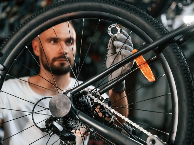 Fietsreparatie